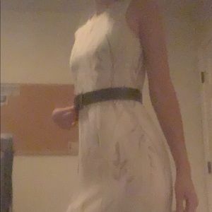 PETITE sophisticate Nude Dress